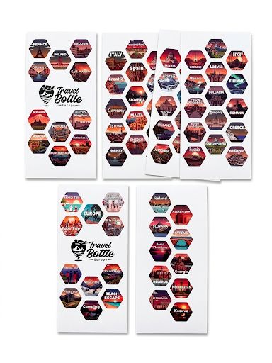 Basic stickers plus extra customised stickers for free